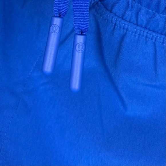 Lululemon Pace Breaker Linerless Shorts Men's XXL Blue Athletic Drawstring Logo - Picture 5 of 9